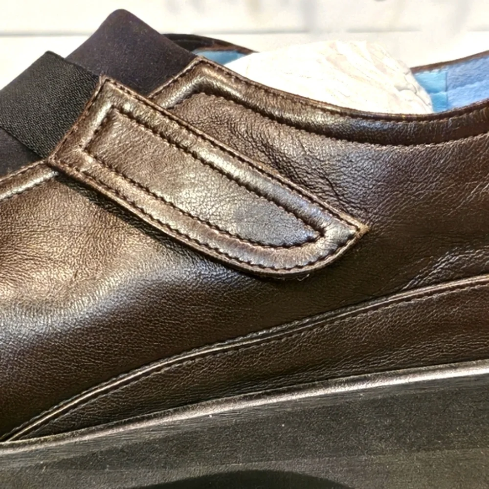 Thierry Rabotin Lena Brown Leather Wmns US 10.5 | EU 41 #7502